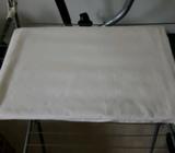 Cotton flat sheet 188cms x 265cms