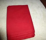 red piece of material 1.1m in lenght - cotton