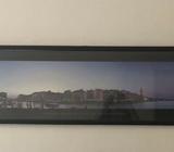 Venice Gran Canal panoramic view framed picture