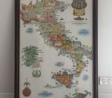 Framed Pucture - Italy's Wine Region