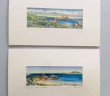 2 x Sketch Prints of South West