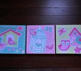 Nursery Pictures x 3