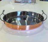 Roaster Cooper Triply quality - Cooper Alu Stainless Steel -BRAND NEW