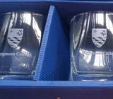 Brand New-Burgmann College Glasses set (2 glasses)