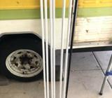 Curtain rods etc