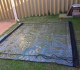 Patio blinds clear