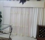 Pelmet and side curtains REDUCED