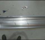 Silver Venetian blind
