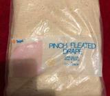 PINCH PLEATED DRAPE