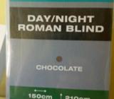 Roman Blind Chocolate