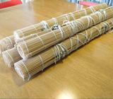 5 Bamboo roll up blinds