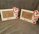 Photo frame and word frames