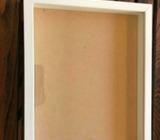 10 x 15 cm Box Frame - White
