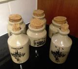 BRAND NEW CERAMIC STORAGE JARS &BOTTLES