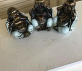 3 little happy Boudha no see no see
