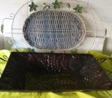 2 different types of fruit baskets