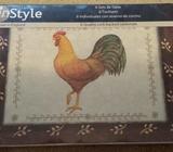 6 cork backed tablemats