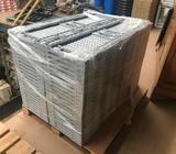 92x Light Grey Crates - Stacking & Foldable