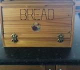 Wooden Bread Bin