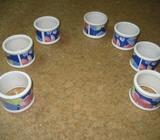 ANTIQUE 7 NAPKIN RING or HOLDERS