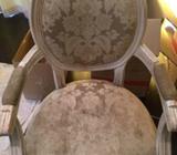 French Reproduction Louis Armchairs