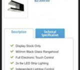 Sirius 90 cm designer range-hood black