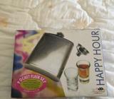 Flask Set with 2 shot glasses