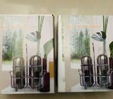 Brand new set of two salt and peppers shakers