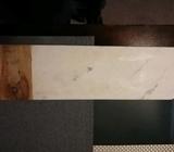 Marble and wood cheese board