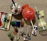 Shot glasses and novelty drinkware