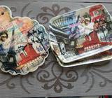 Set: Heat insulation pad + 2 small trays