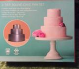 3 tier cake tin set brand new never opened
