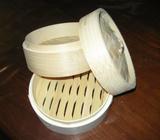 Double Layer Bamboo Food Steamer