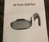Air fryer grill pan