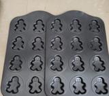 Gingerbread men baking trays x 2