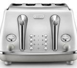 DeLonghi - CTOC 4003.W - Icona Capitals 4 Slice Toaster White