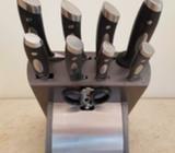 Scanpan 9 peice knife set and block