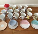 All for $20 - Mugs & Saucers