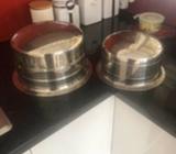 2 heavy saucepans $30 for both