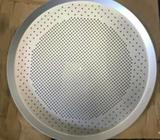 19 x New Round Pizza Trays Non Stick Perforated Pans
