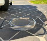 Metal adjustable strainer