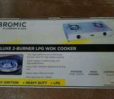 Bromic - DC200 - DELUXE 2-BURNER LPG WOK COOKER