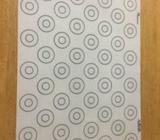 Silicone macaroon baking tray