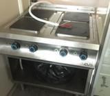 4 cook top commercial Stove 3phase