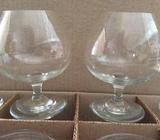Brandy glasses. Brand new x 12 made in England Dema Brand