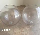 Glasses vases