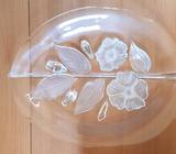 Mikasa Glass Oval Platter/Glass Platter