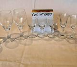 12 Assorted Port & Sherry Glasses