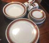 Dinnerware Elaine by Schmidt (Brazil)