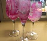 Glassware pink